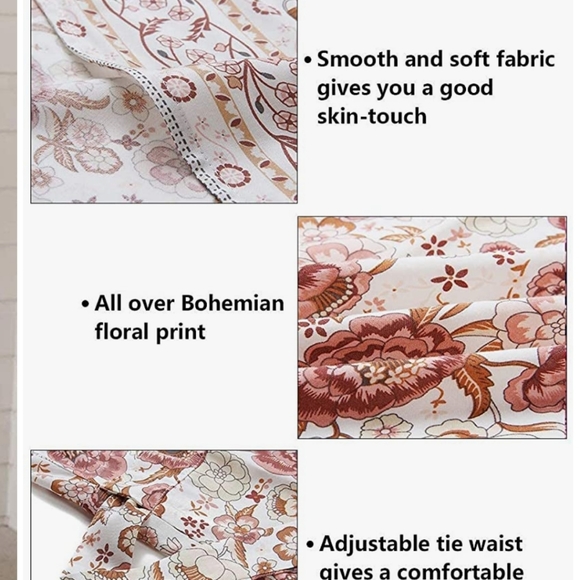 Pretty Garden Bohemian Floral Maxi Dress - Picture 4 of 15